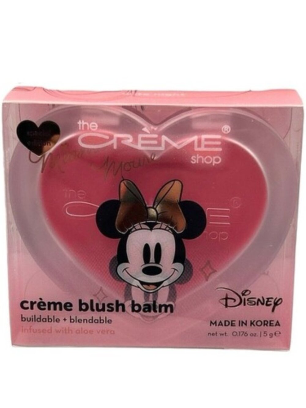 The Crème Shop Minnie Mouse Pink Crème Blush Balm